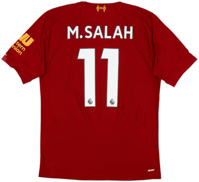 2019-20 Liverpool Home Shirt M.Salah #11 - 5/10 - (M)