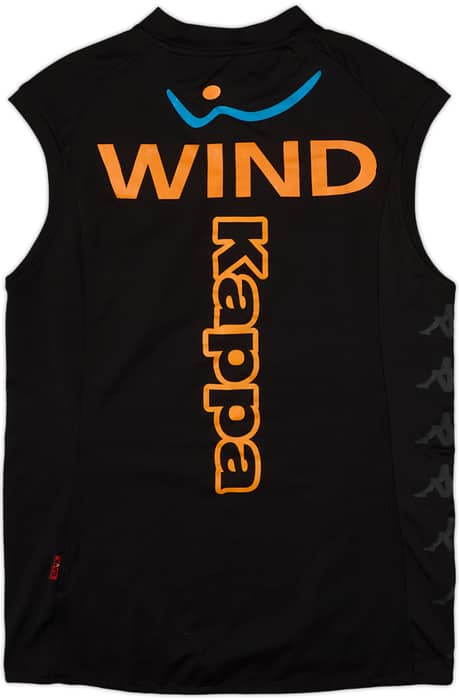 2008-09 Roma Kappa Training Vest - 8/10 - (S)
