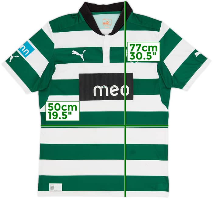 2012-13 Sporting CP Home Shirt - 5/10 - (L)