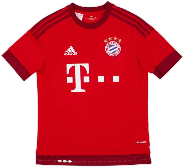 2015-16 Bayern Munich Home Shirt - 8/10 - (L.Boys)