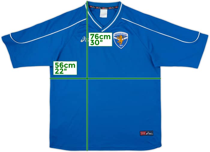 2006-07 Brescia Asics Training Shirt - 8/10 - (XL)