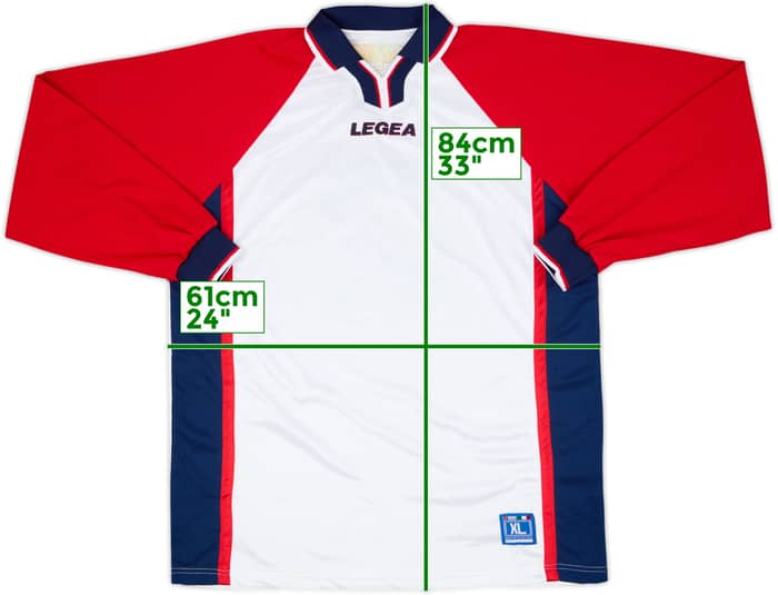 1990s Legea Template L/S Shirt #2 - 8/10 - (XL)