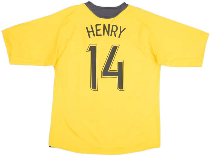 2006-07 Arsenal Away Shirt Henry #14 - 8/10 - (XL)