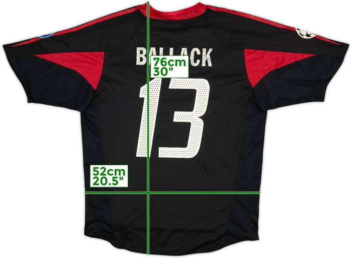 2004-05 Bayern Munich Third Shirt Ballack #13 - 6/10 - (L)