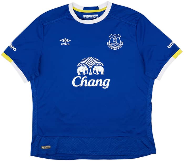2016-17 Everton Home Shirt Lukaku #10 - 8/10 - (XXL)