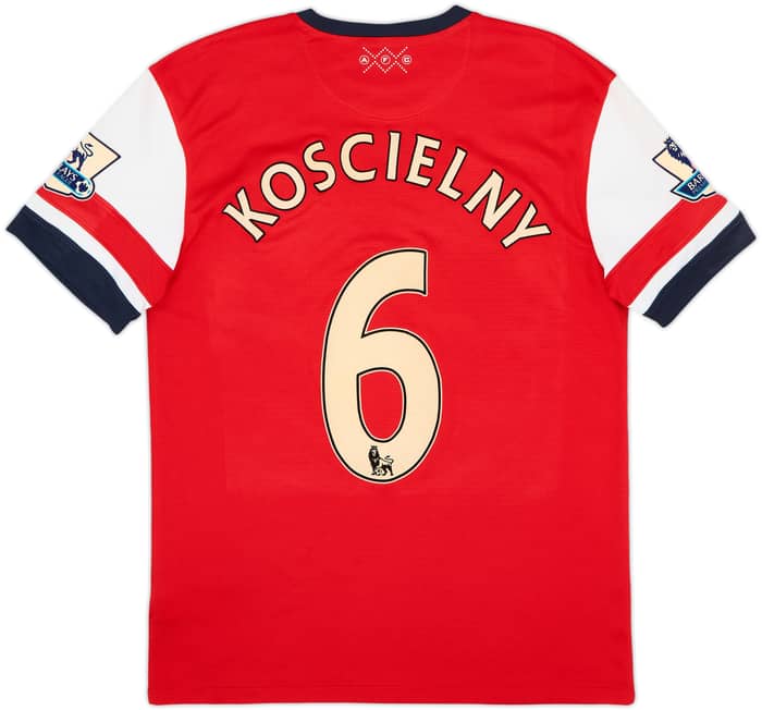 Camiseta de local del Arsenal 2012-14 Koscielny #6 - 6/10 - (M)