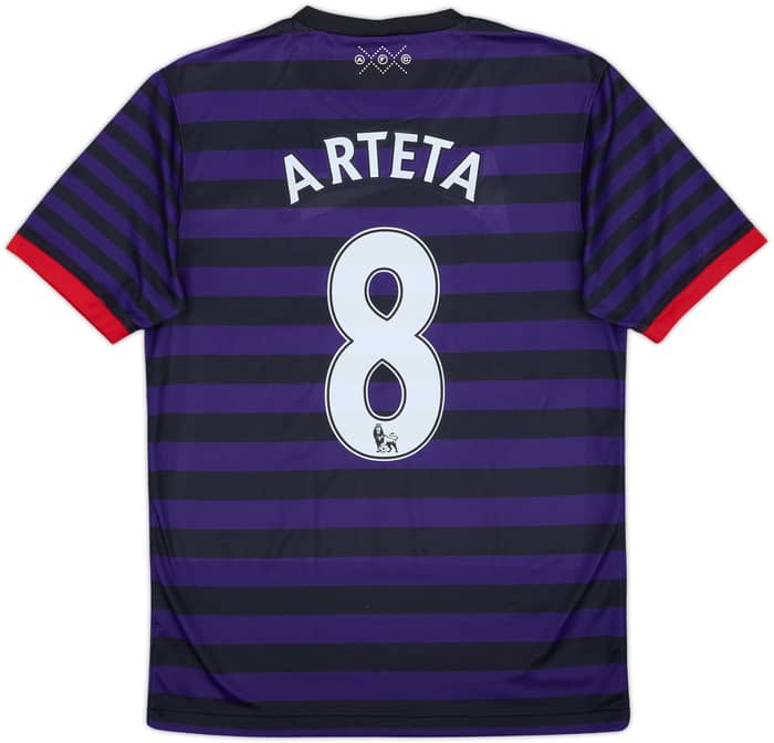 2012-13 Arsenal Camiseta de visitante Arteta #8 - 8/10 - (S)