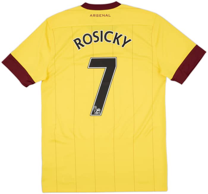 2010-13 Arsenal Away Shirt Rosicky #7 - 10/10 - (S)
