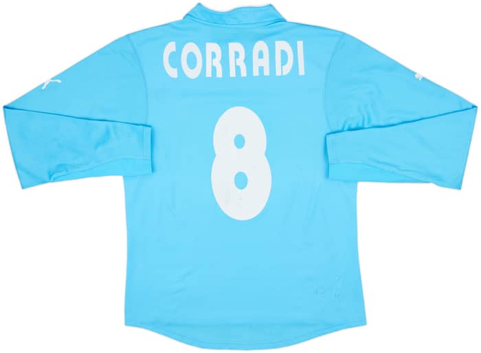 2002-03 Lazio Home L/S Shirt Corradi #8 - 6/10 - (L)
