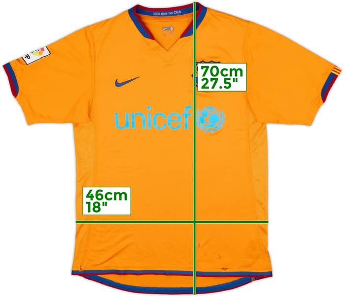 2006-08 Barcelona Away Shirt - 4/10 - (S)