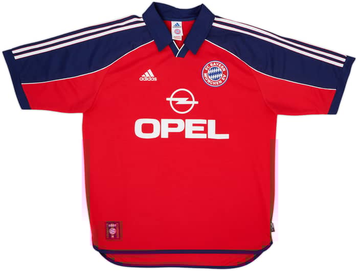 1999-01 Bayern Múnich Camiseta de local Elber #9 - 9/10 - (L)