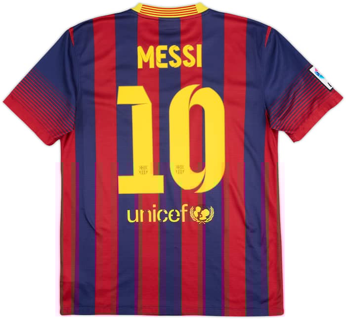 2013-14 Barcelona Camiseta Local Messi #10 - 6/10 - (M)