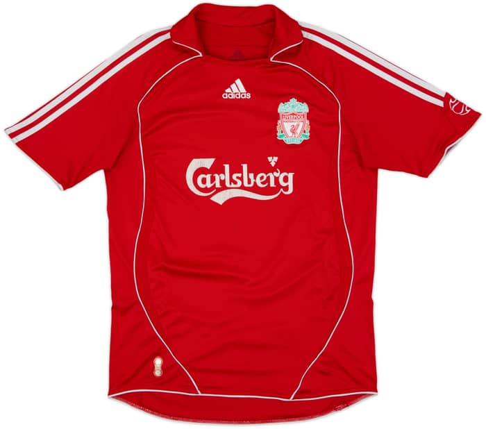 2006-08 Liverpool Home Shirt Alonso #14 - 5/10 - (M)