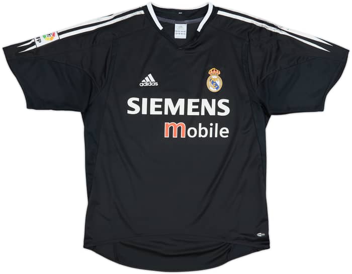 2004-05 Real Madrid Away Shirt Zidane #5 - 7/10 - (M)