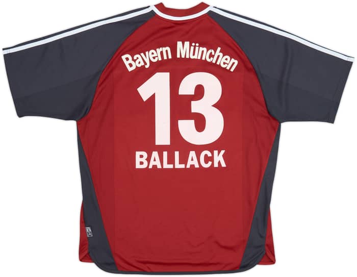 2002-03 Bayern Munich Home Shirt Ballack #13 - 4/10 - (L)