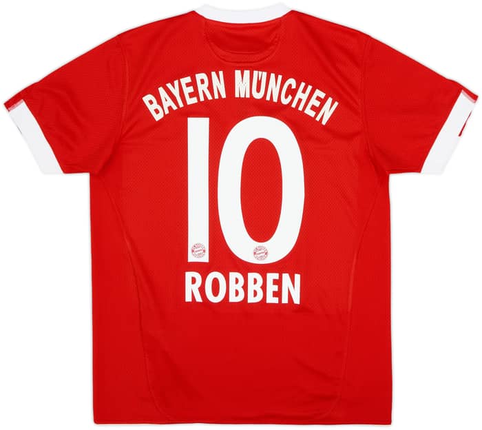 2009-10 Bayern Munich Home Shirt Robben #10 - 6/10 - (XL.Boys)