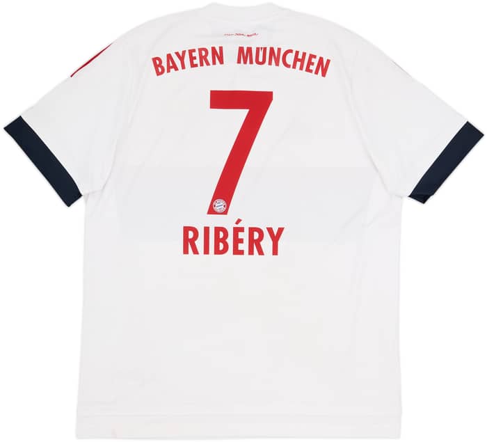 2015-16 Bayern Munich Away Shirt Ribery #7 - 7/10 - (XL)