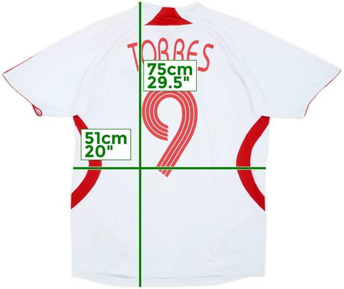 2007-08 Liverpool Camiseta de visitante Torres #9 - 6/10 - (XL.Boys)