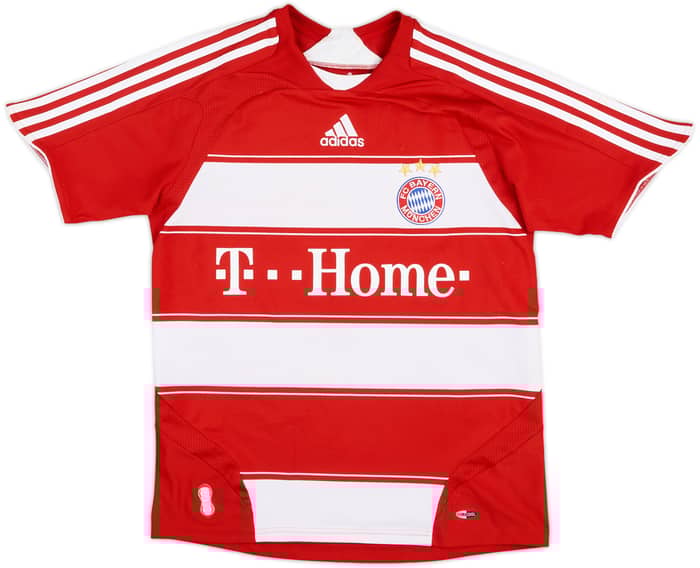 2007-08 Bayern Munich Home Shirt - 5/10 - (L.Boys)