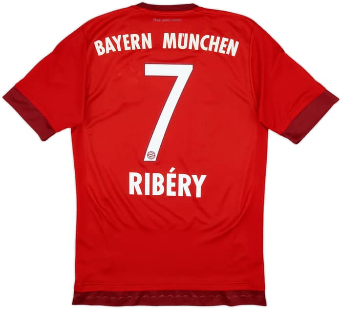 2015-16 Bayern Munich Home Shirt Ribery #7 - 7/10 - (S)