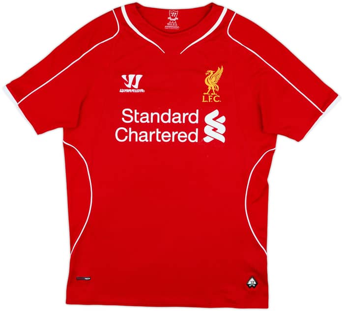 2014-15 Liverpool Home Shirt Gerrard #8 - 7/10 - (S)