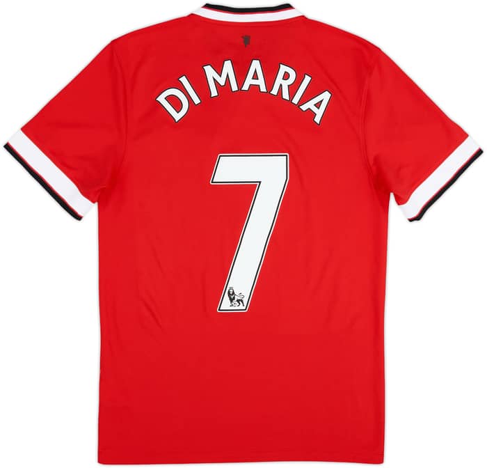 2014-15 Manchester United Home Shirt Di Maria #7 - 9/10 - (S)
