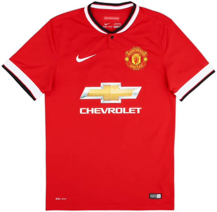 2014-15 Manchester United Home Shirt Di Maria #7 - 9/10 - (S)