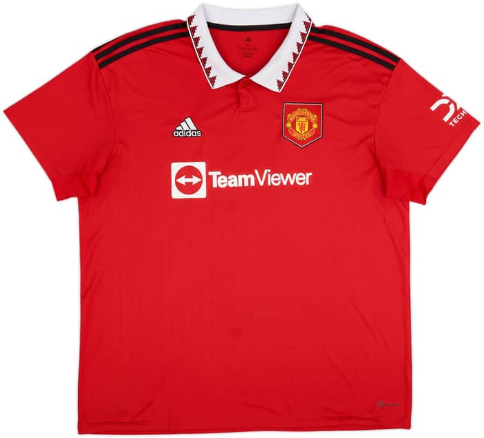 2022-23 Manchester United Home Shirt Eriksen #14 - 5/10 - (XXL)