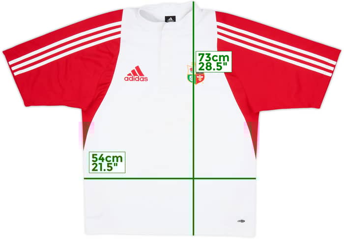 Camiseta de visitante de Rugby del British & Irish Lions 2005 - 7/10 - (M)