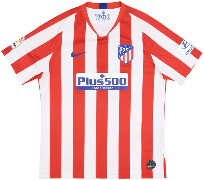 2019-20 Atletico Madrid Home Shirt - 6/10 - (L)