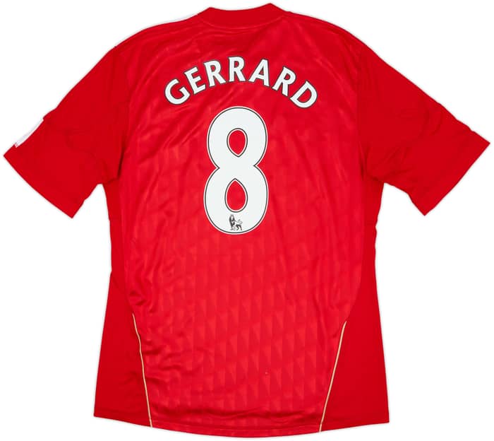 2010-12 Liverpool Local Camiseta Gerrard #8 - 7/10 - (M)