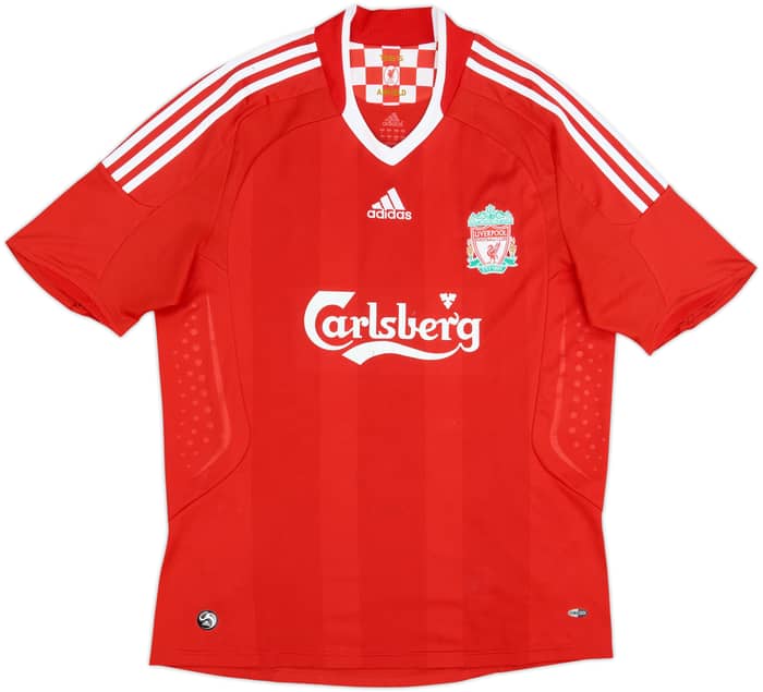 Camiseta de local de Liverpool 2008-10 #65 - 7/10 - (L)