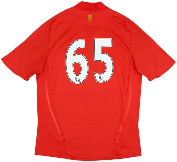 Camiseta de local de Liverpool 2008-10 #65 - 7/10 - (L)