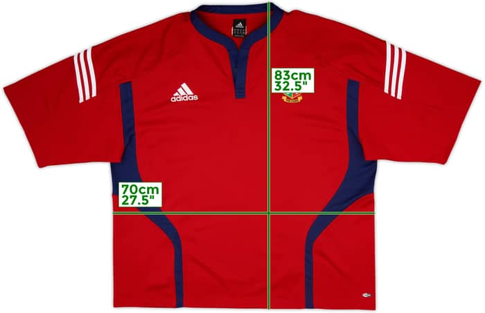 2005 British & Irish Lions adidas Training Shirt - 10/10 - (3XL)