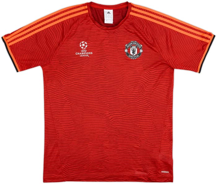 2015-16 Manchester United adidas CL Training Shirt - 9/10 - (M)