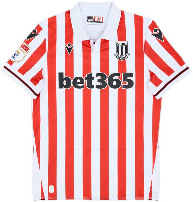 2023-24 Stoke City Home Shirt Campbell #10 - 8/10 - (S)