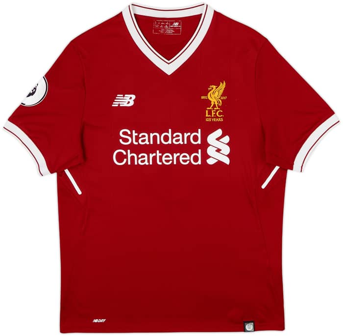 Camiseta de local 125 Years del Liverpool 2017-18 Firmino #9 - 8/10 - (S)