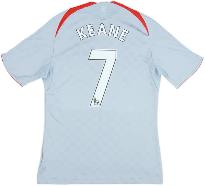 2008-09 Liverpool Away Shirt Keane #7 - 8/10 - (S)