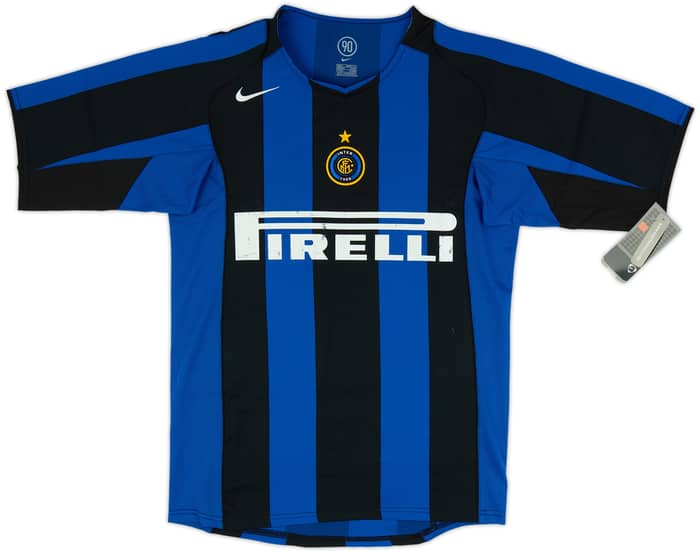 2004-05 Inter Milan Home Shirt Adriano #10 (S)