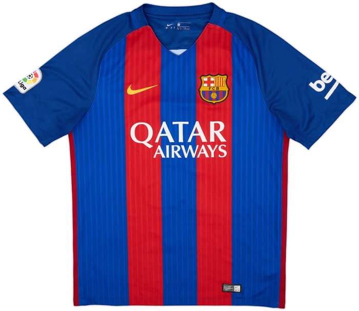 2016-17 Barcelona Home Shirt Messi #10 - 8/10 - (M)