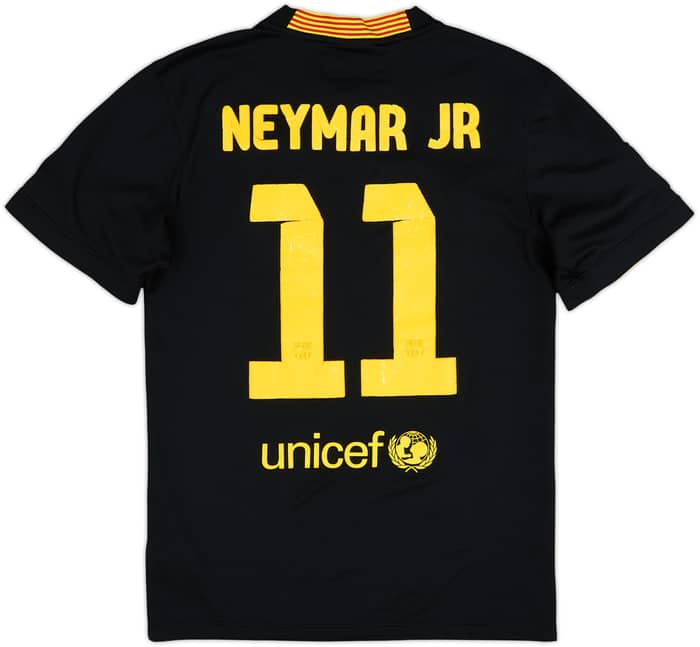 2013-14 Barcelona Third Shirt Neymar Jr #11 - 5/10 - (S)