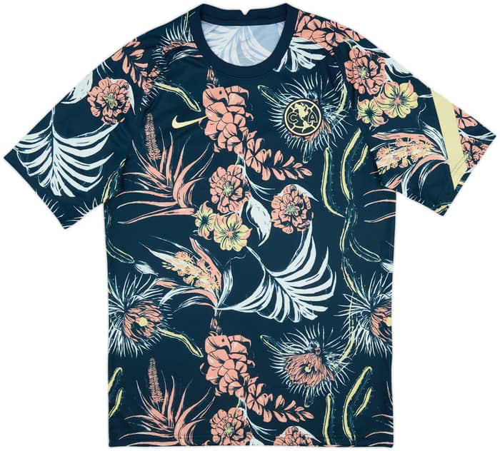 2021-22 Club America Nike Pre-Match Training Shirt - 9/10 - (M)