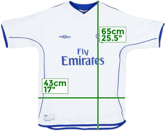 2001-03 Chelsea Away Shirt - 6/10 - (L.Boys)