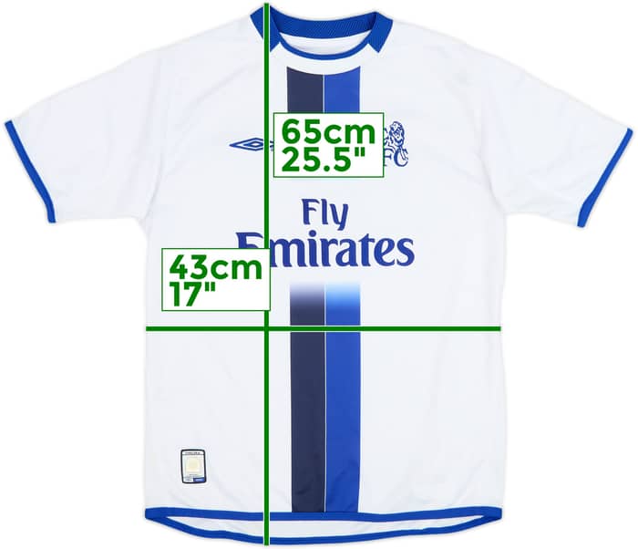 2003-05 Chelsea Away Shirt - 6/10 - (L.Boys)