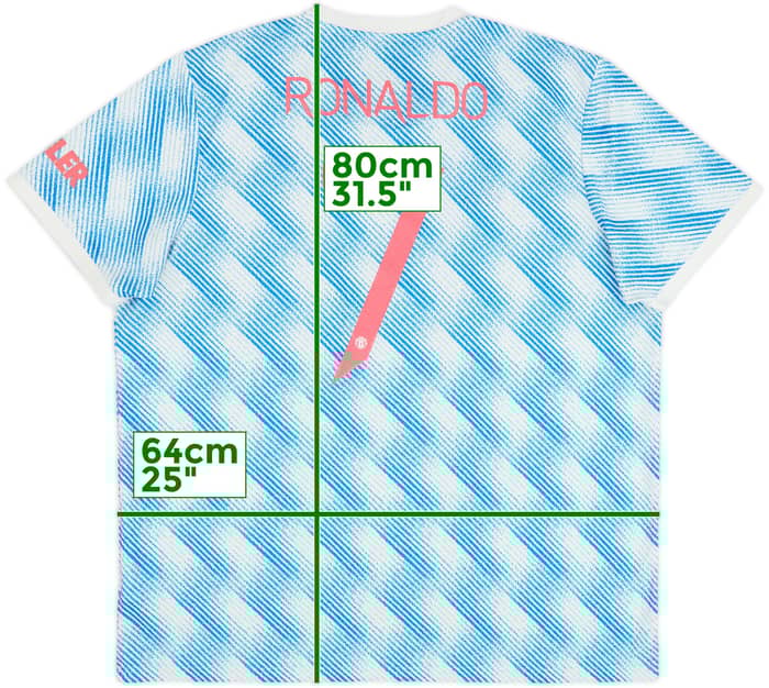 2021-22 Manchester United Away Shirt Ronaldo #7 - 6/10 - (XXL)