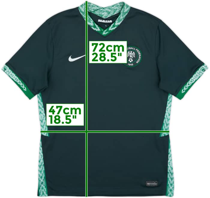 Camiseta de visitante de Nigeria 2020-21 - 7/10 - (M)