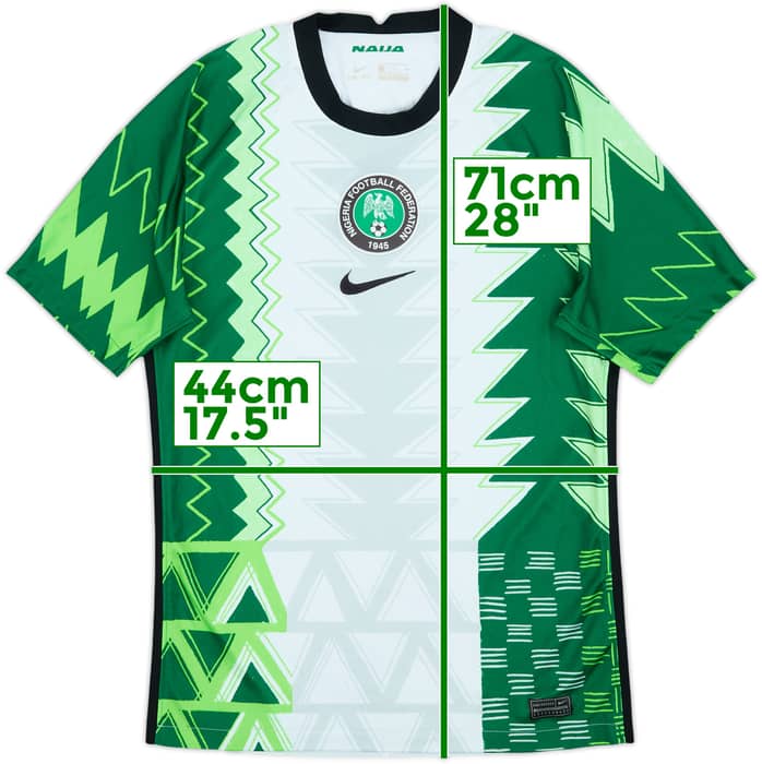 2020-21 Nigeria Camiseta de local - 8/10 - (S)