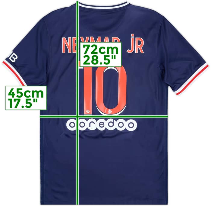 Camiseta de local del Paris Saint-Germain 2020-21 Neymar Jr #10 - 9/10 - (S)
