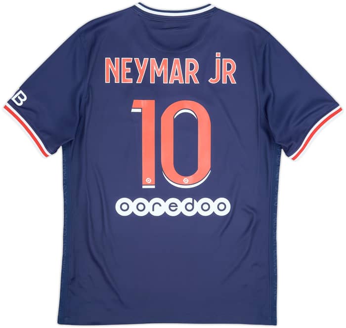 2020-21 Paris Saint-Germain Home Shirt NeymarJr #10 - 9/10 - (M)