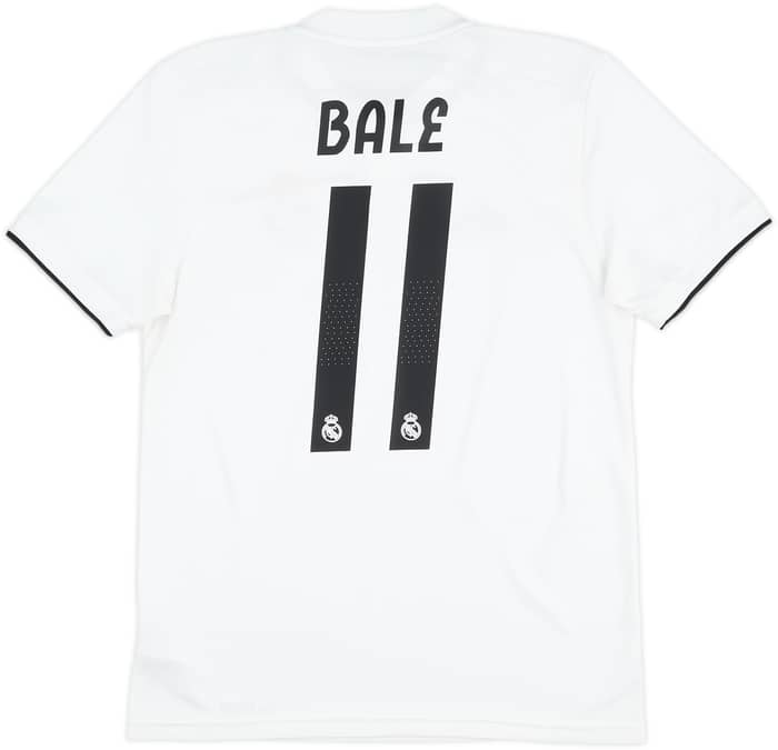 2018-19 Real Madrid Home Shirt Bale #11 - 9/10 - (S)